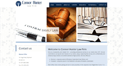 Desktop Screenshot of connorhunter.com